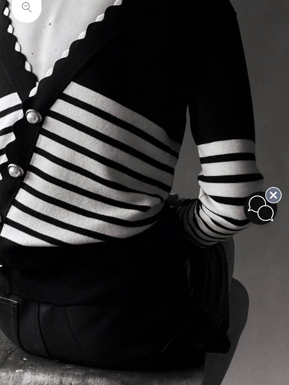 Claudie Pierlot 100% Wool Cardigan